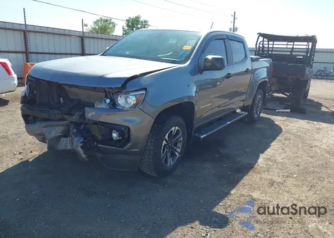 2022 Chevrolet Colorado 2Wd Short Box Z71 from USA, damaged, VIN 1GCGSDEN9N1224955